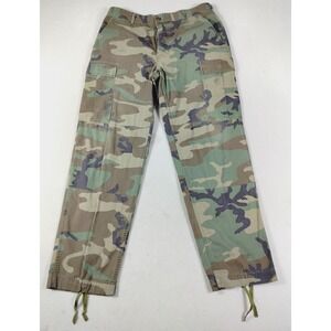 Unicor Cargo Pants Mens 34 Woodland Camo Military BDU Combat Workwear Tactical